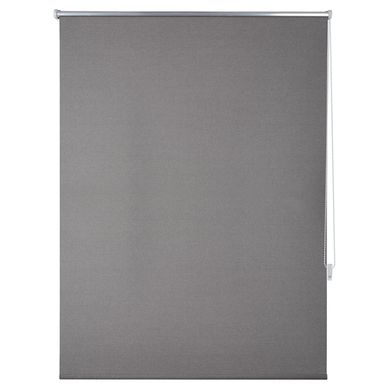 Cortina Roller Black Out Texturada Gris