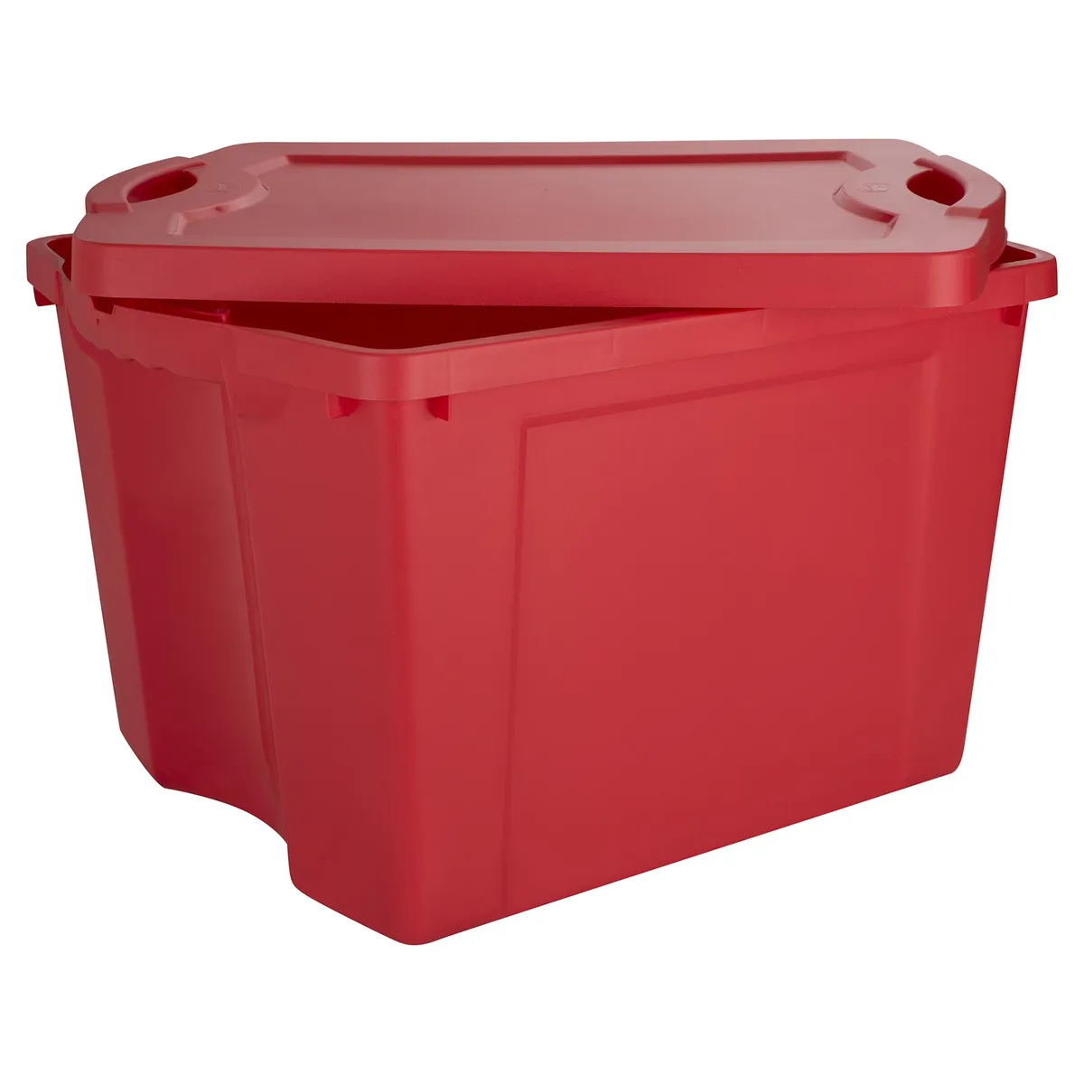 WENCO - Caja Organizadora 60.3x37.8x48.1 cm 75 l Rojo