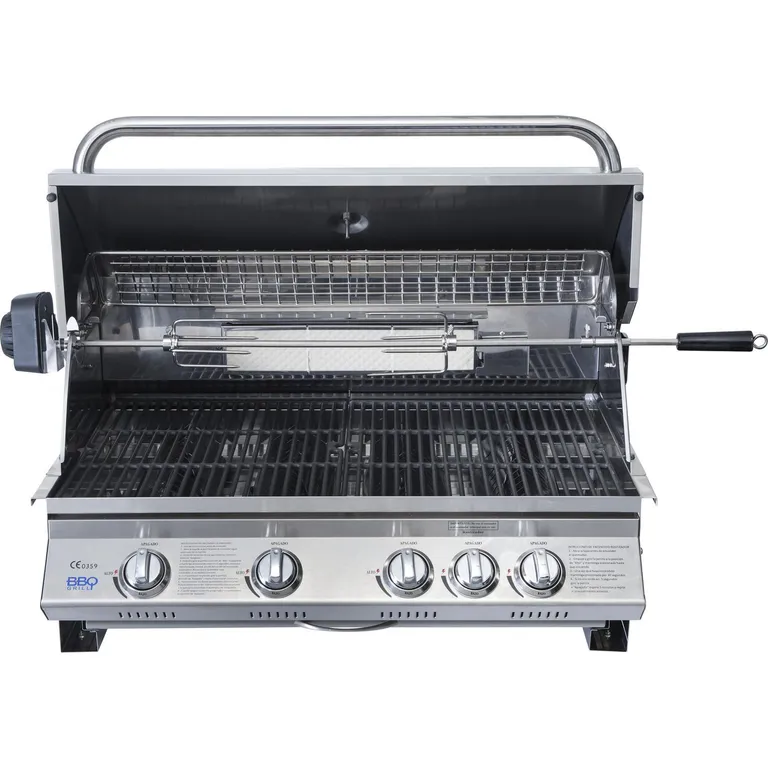 Parrilla para Quincho Empotrable a Gas 401-E 4 Quemadores