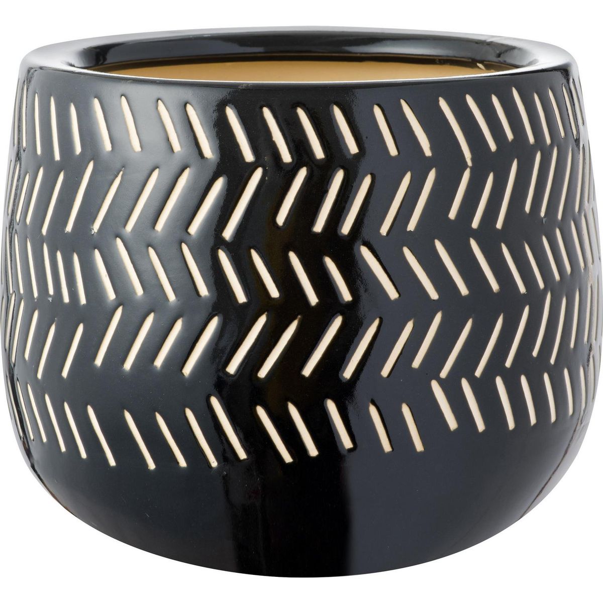 JUST HOME COLLECTION - Macetero de cerámica Himba