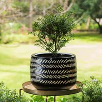 Macetero de cerámica Himba