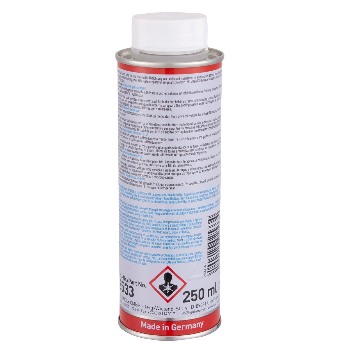 LIQUI MOLY - Sellador de Radiador 0.25 l 