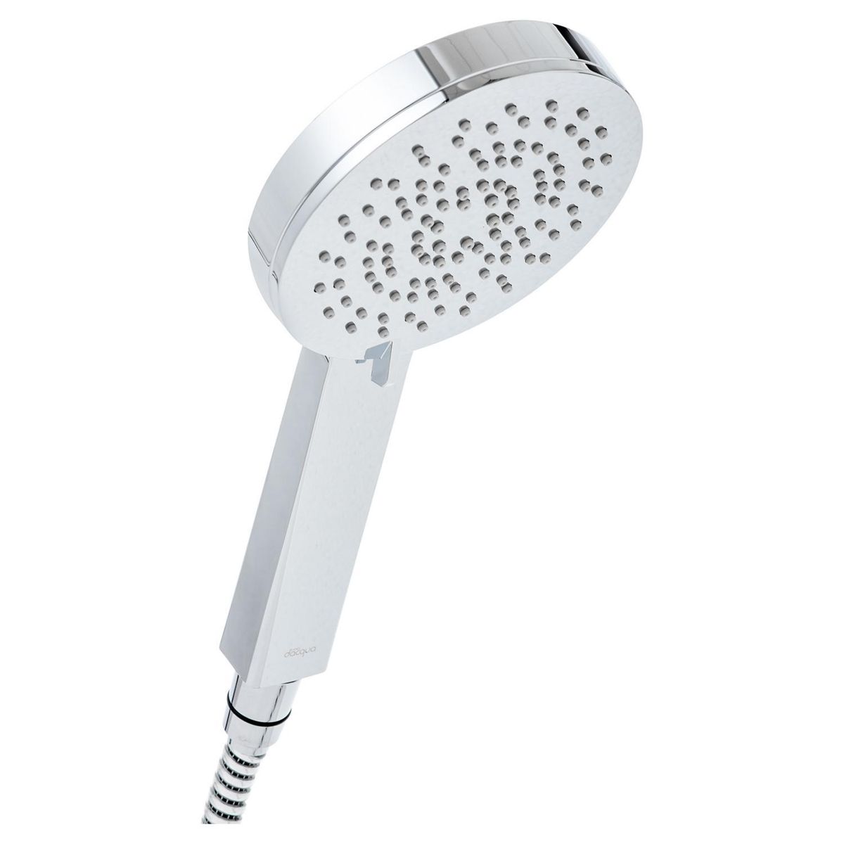 SENSI DACQUA - Juego de ducha con flexible plástico cromo