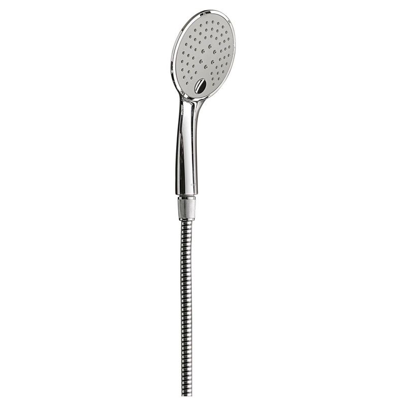 SENSI DACQUA - Juego de ducha con flexible plástico cromo