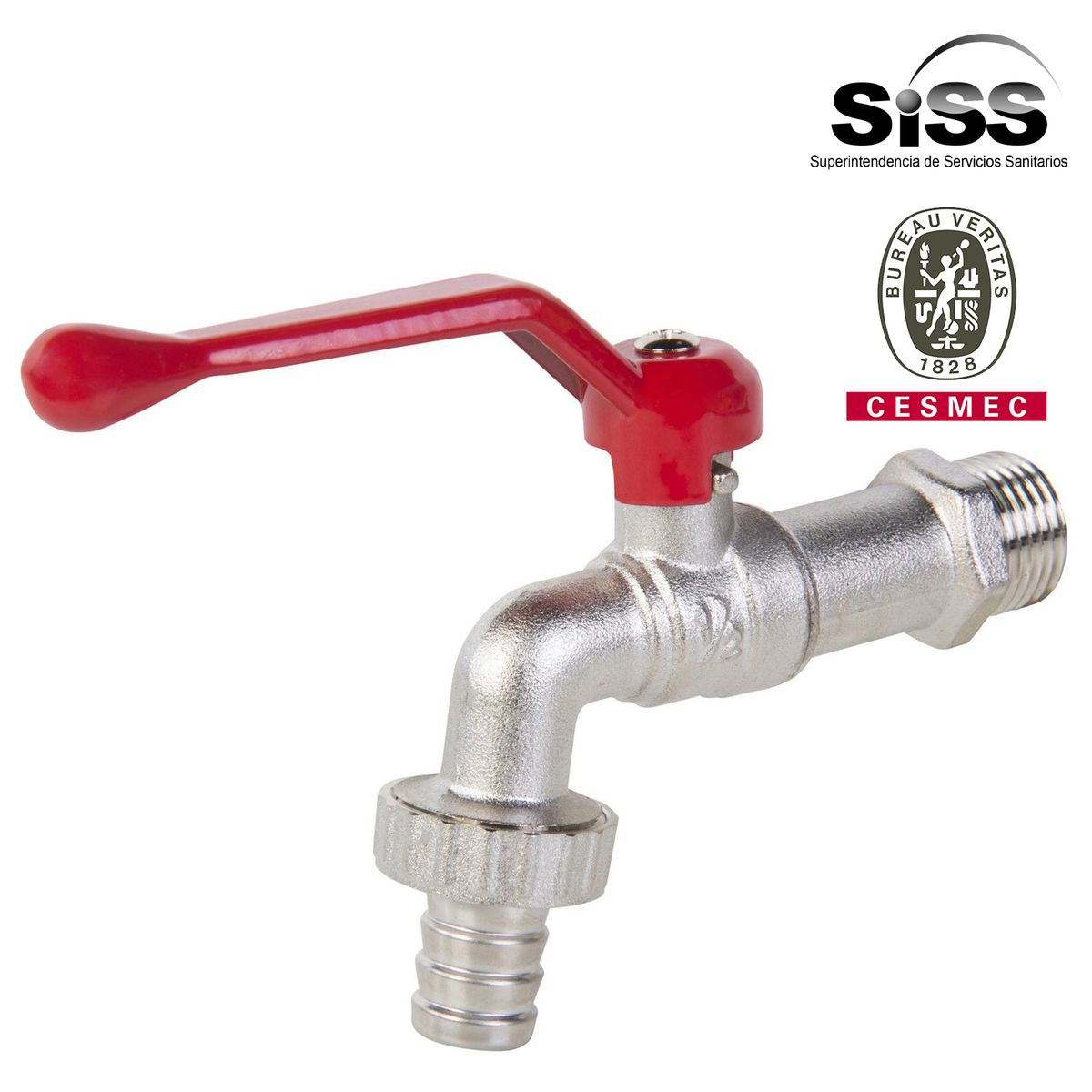 HUMBOLDT - Llave de jardín 1/2" metal