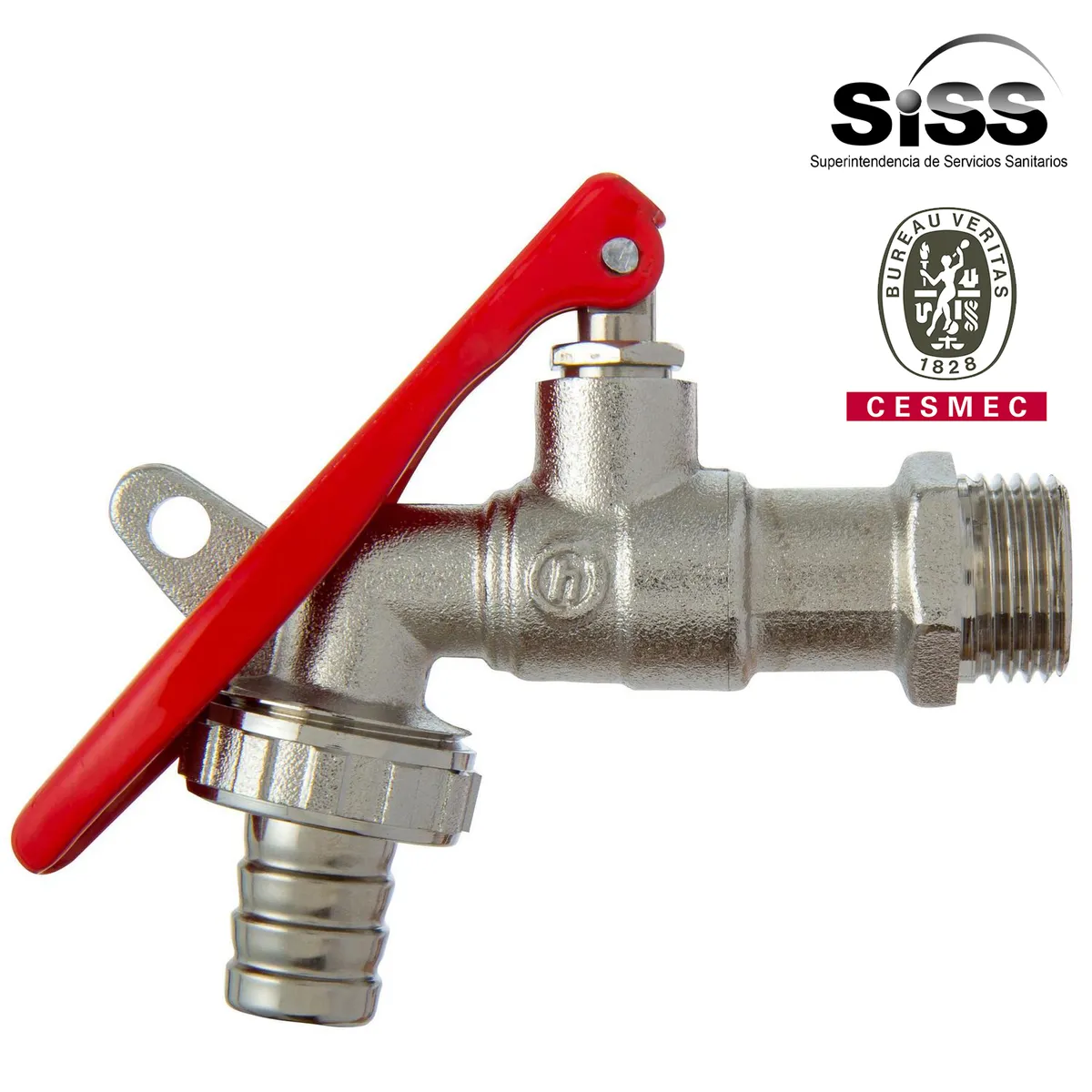 HUMBOLDT - Llave de jardín 1/2" HE metal