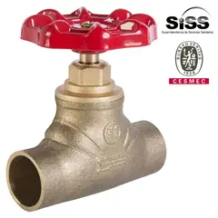 HUMBOLDT - Llave de paso 3/4" SO bronce