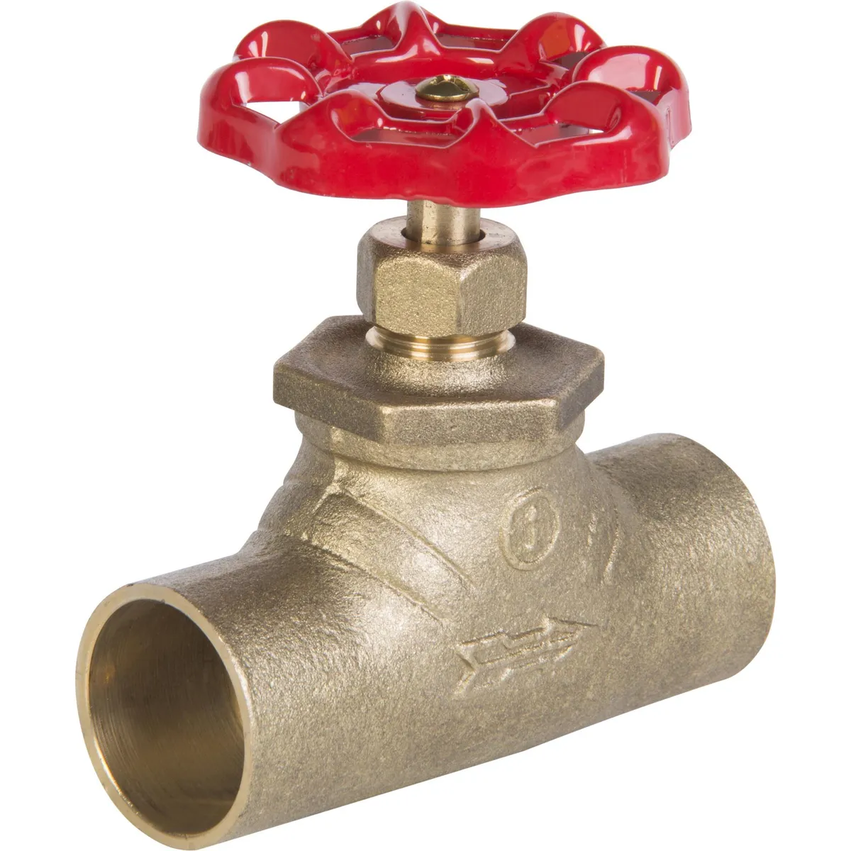 HUMBOLDT - Llave de paso 1" SO bronce