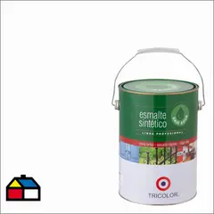 TRICOLOR - Esmalte Sintético Galón 1 galón(es) Brillante Blanco