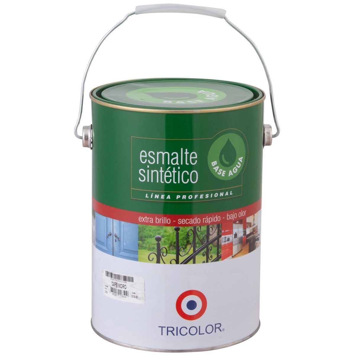 TRICOLOR - Esmalte Sintético Galón 1 galón(es) Brillante Café