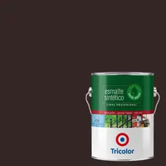 TRICOLOR - Esmalte Sintético 1 galón(es) Brillante Café