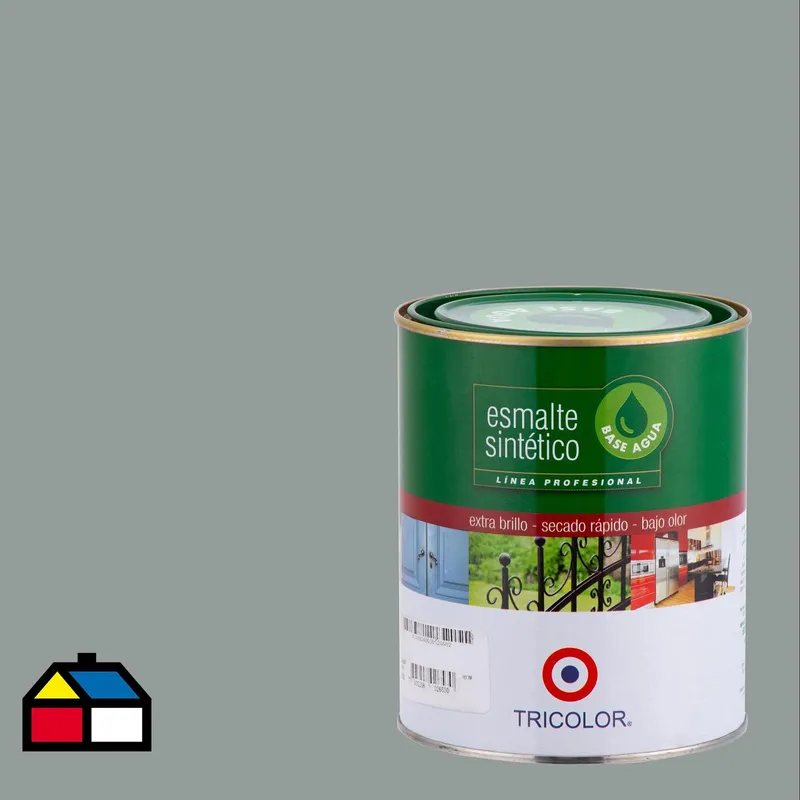 TRICOLOR - Esmalte Sintético Tarro 0.25 galón(es) Brillante Perla