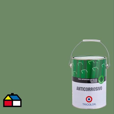 Anticorrosivo a base de agua opaco 1 gl gris verdoso