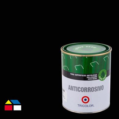 Anticorrosivo a base de agua opaco 1/4 gl negro