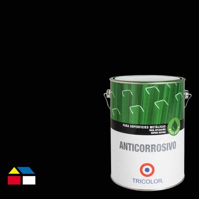 Anticorrosivo a base de agua opaco 1 gl negro