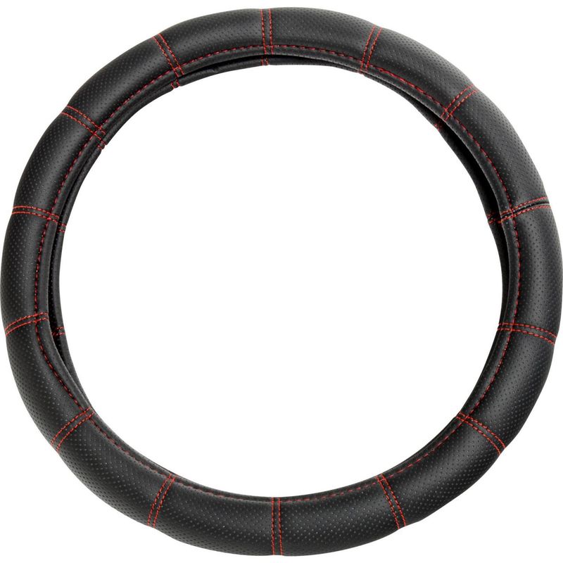 AUTOSTYLE - Cubrevolante PVC 38 cm Negro