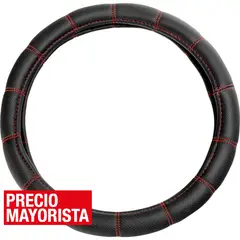 AUTOSTYLE - Cubrevolante PVC 38 cm Negro