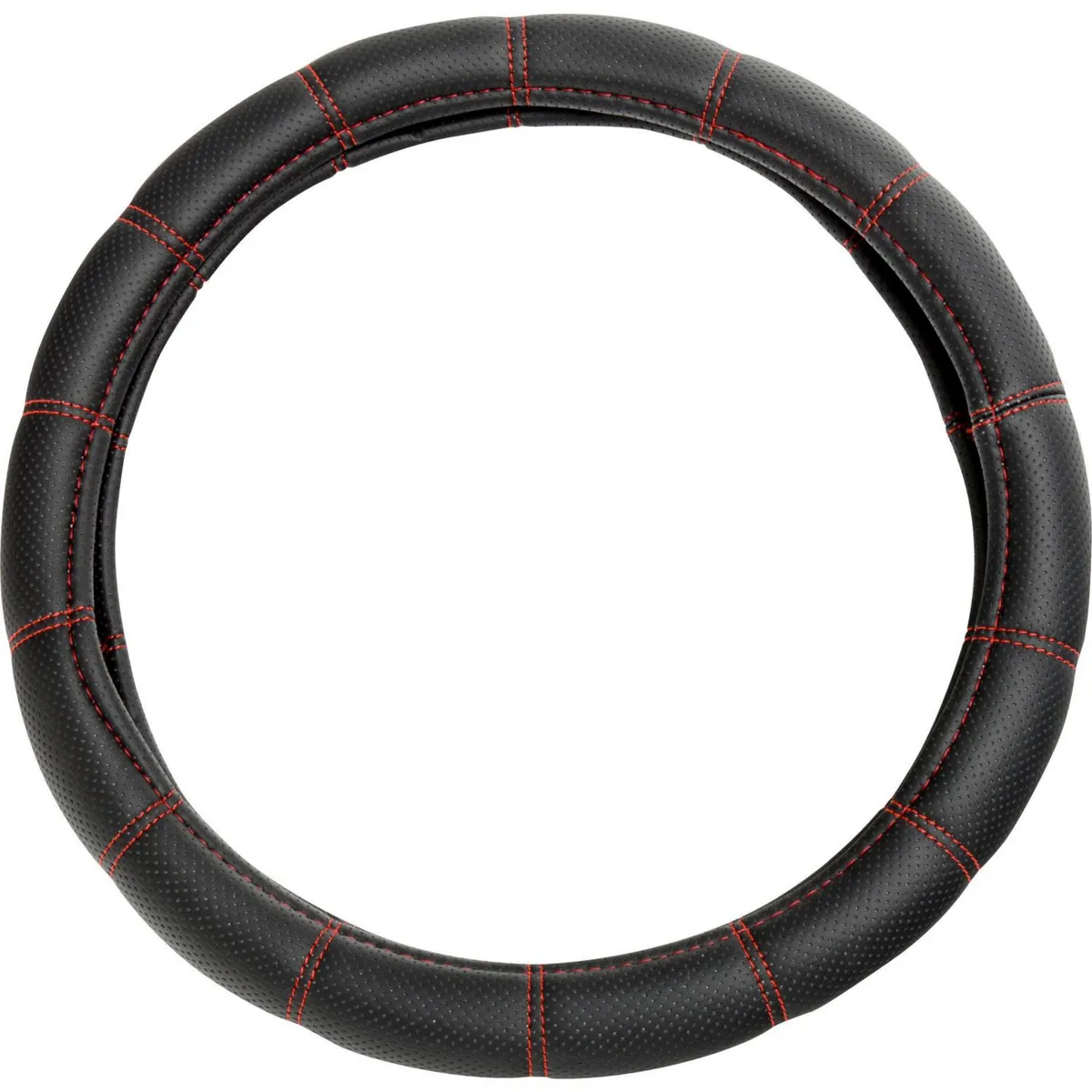 AUTOSTYLE - Cubrevolante PVC 38 cm Negro