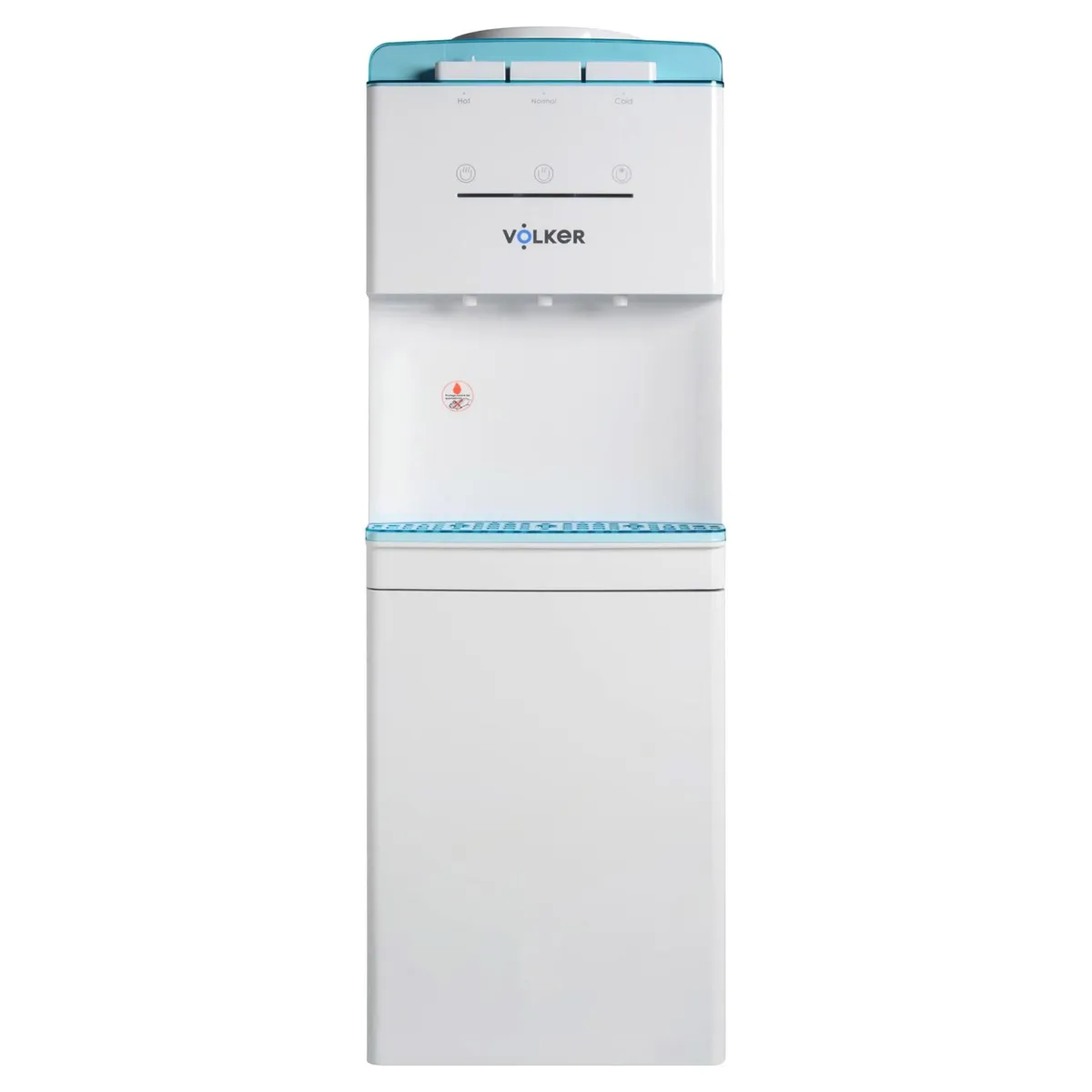 VOLKER - Dispensador de agua pedestal blanco