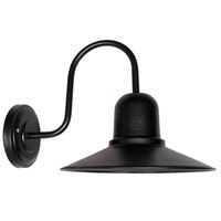 Apliqué 1 Luz Metal Negro