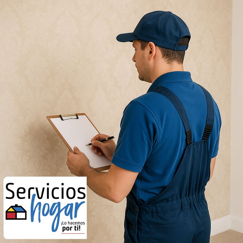SERVICIOS HOGAR - Visita de presupuesto para instalación papel mural