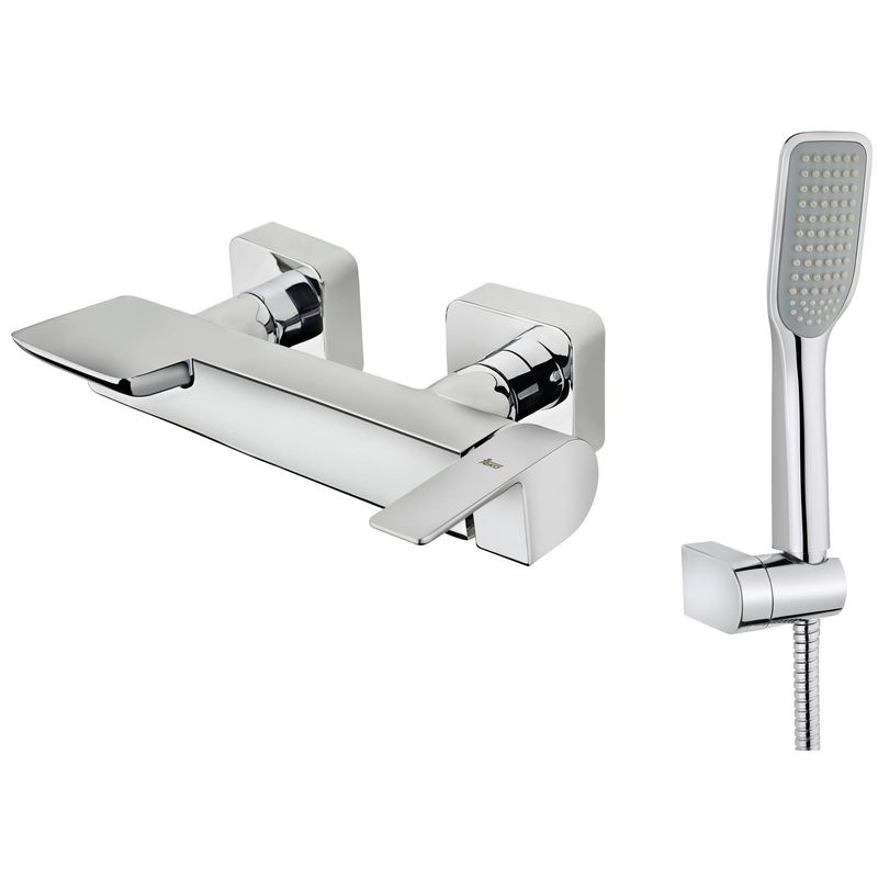 TEKA - Monomando para ducha plateado