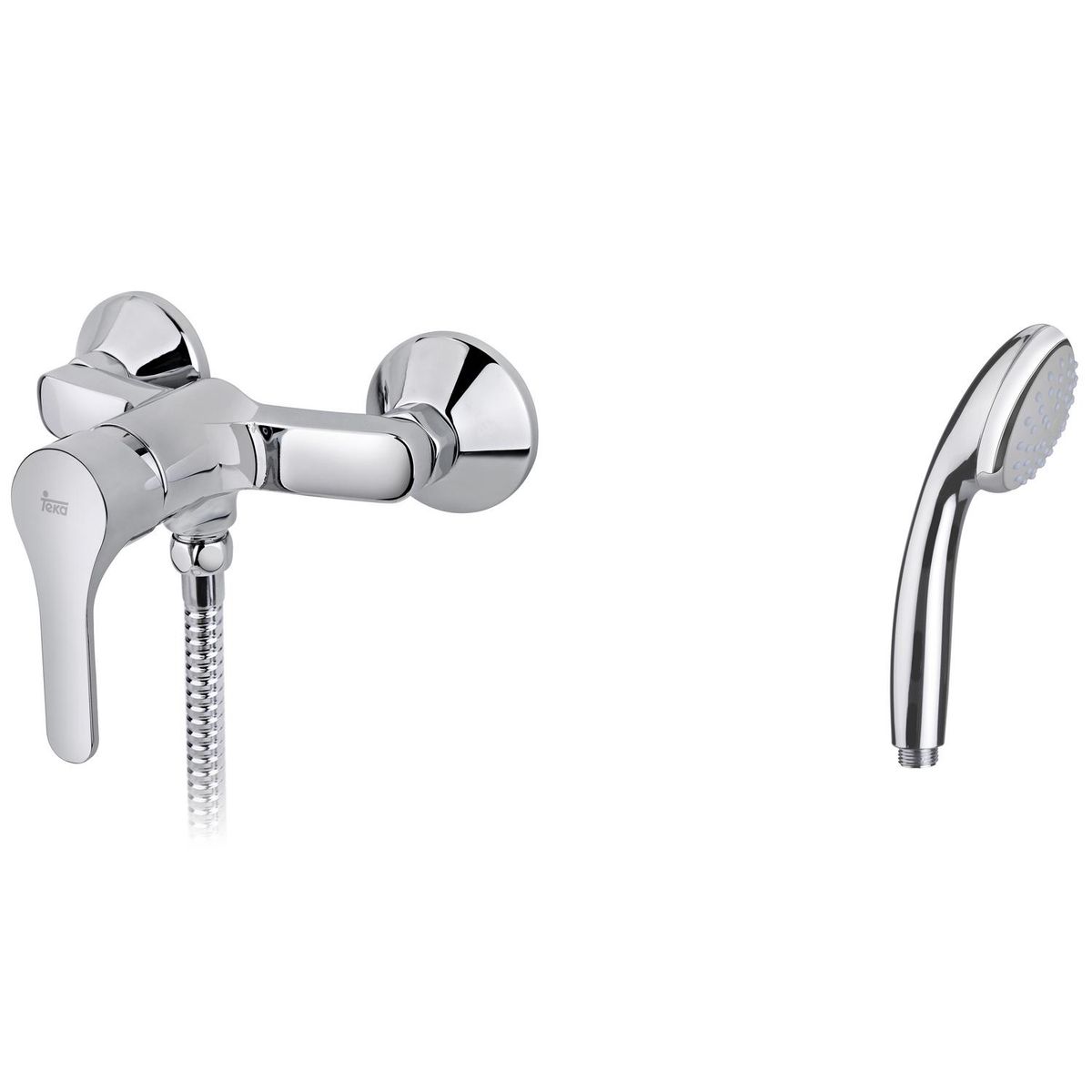 TEKA - Monomando para Ducha Plateado