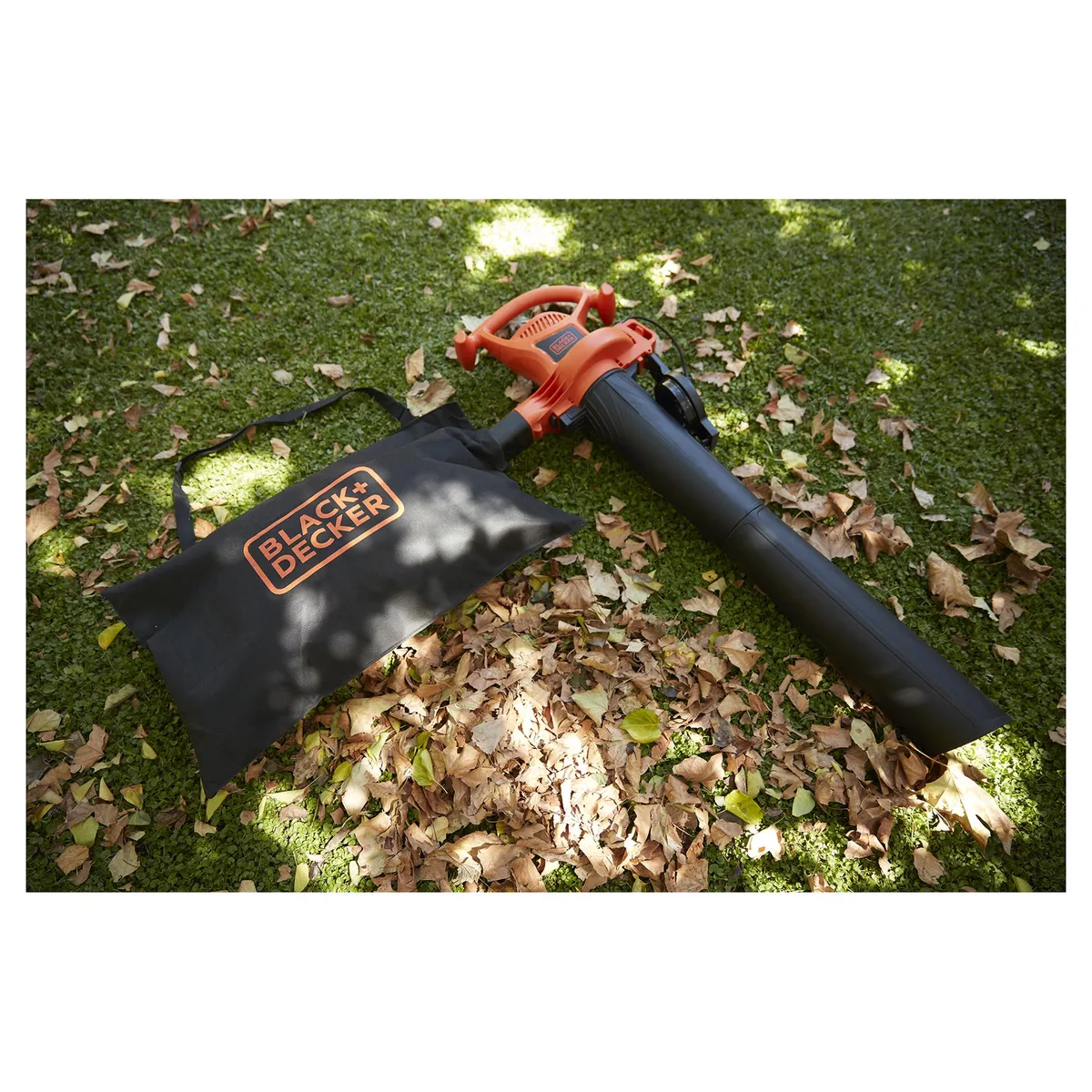 BLACK+DECKER - Soplador de Aire y Aspirador Eléctrico 2500 W