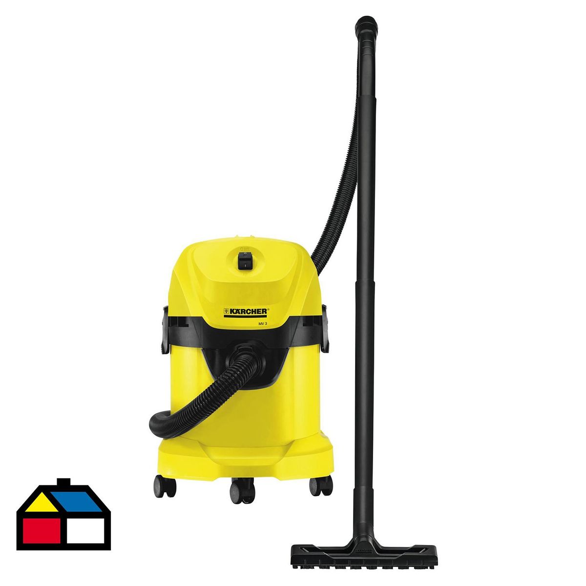 KARCHER - Aspiradora Seco Mojado Tambor 1000 W 17 Litros WD 3