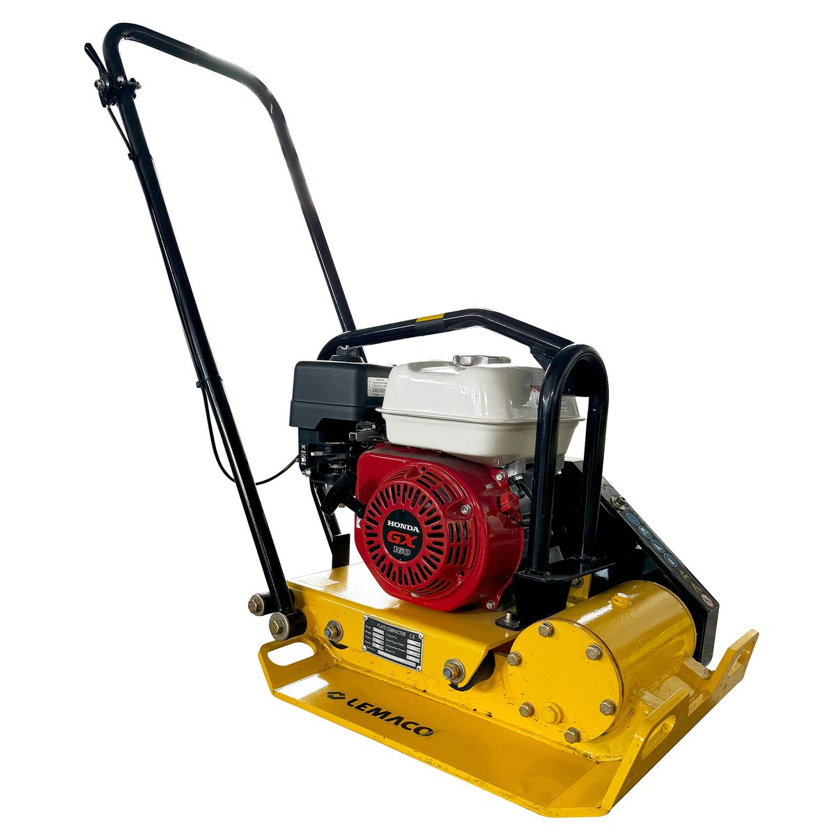LEMACO - Placa compactadora 6300 V.P.M. 5,5 HP