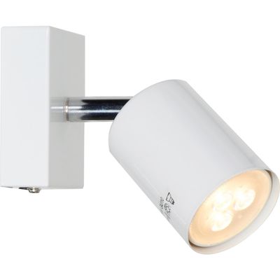 Imagen 2 del producto Apliqué Silo 1 Luz Acero Blanco