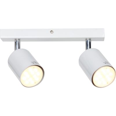 Imagen 2 del producto Barra Led Silo 2 Luces Acero Blanco