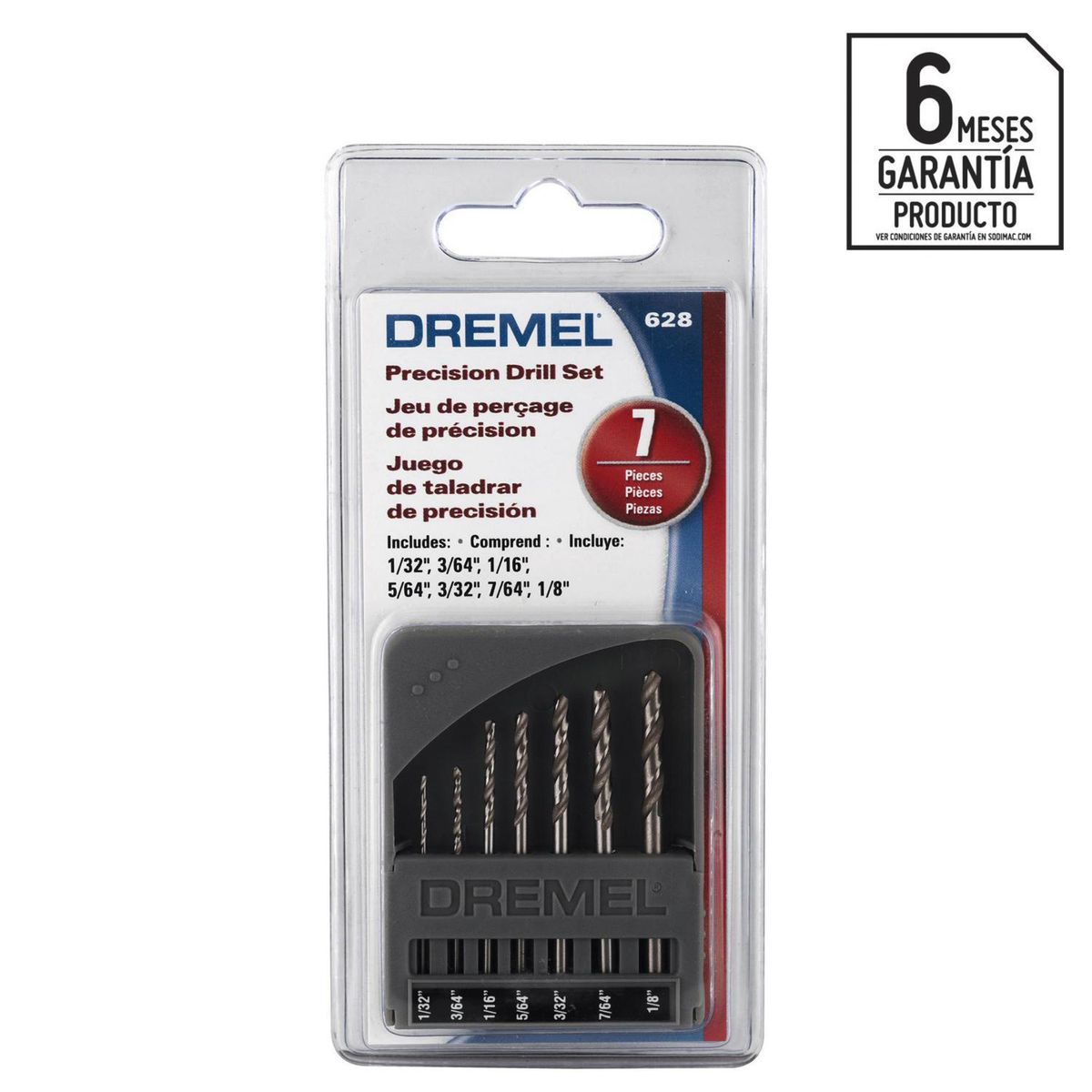 DREMEL - Set de brocas 7 unidades