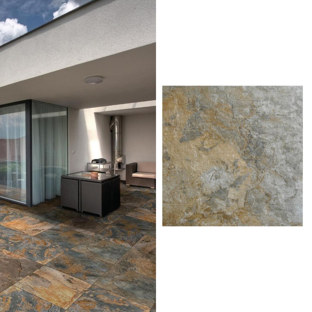 Cerámica 55x55 cm Mayacoba Beige 1.49 m2, marca KLIPEN - Foto Principal