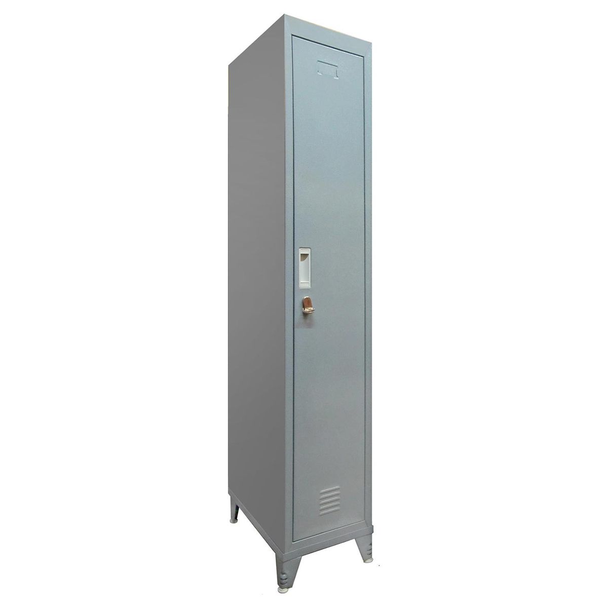 MALETEK - Locker con Portacandado 1 Puerta(s) 1 Repisa(s) 50xx29 cm Gris