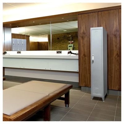 Imagen 2 del producto Locker con Portacandado 1 Puerta(s) 1 Repisa(s) 50xx29 cm Gris