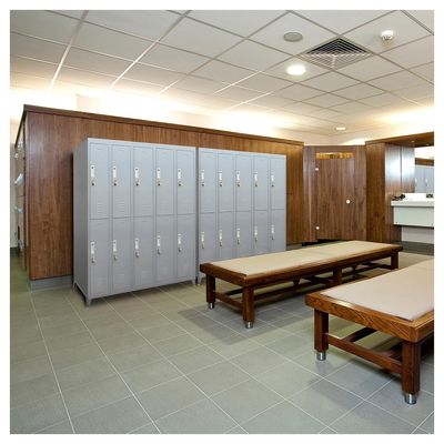 Imagen 2 del producto Locker con Portacandado 10 Puerta(s) 10 Repisa(s) 50xx137 cm Gris