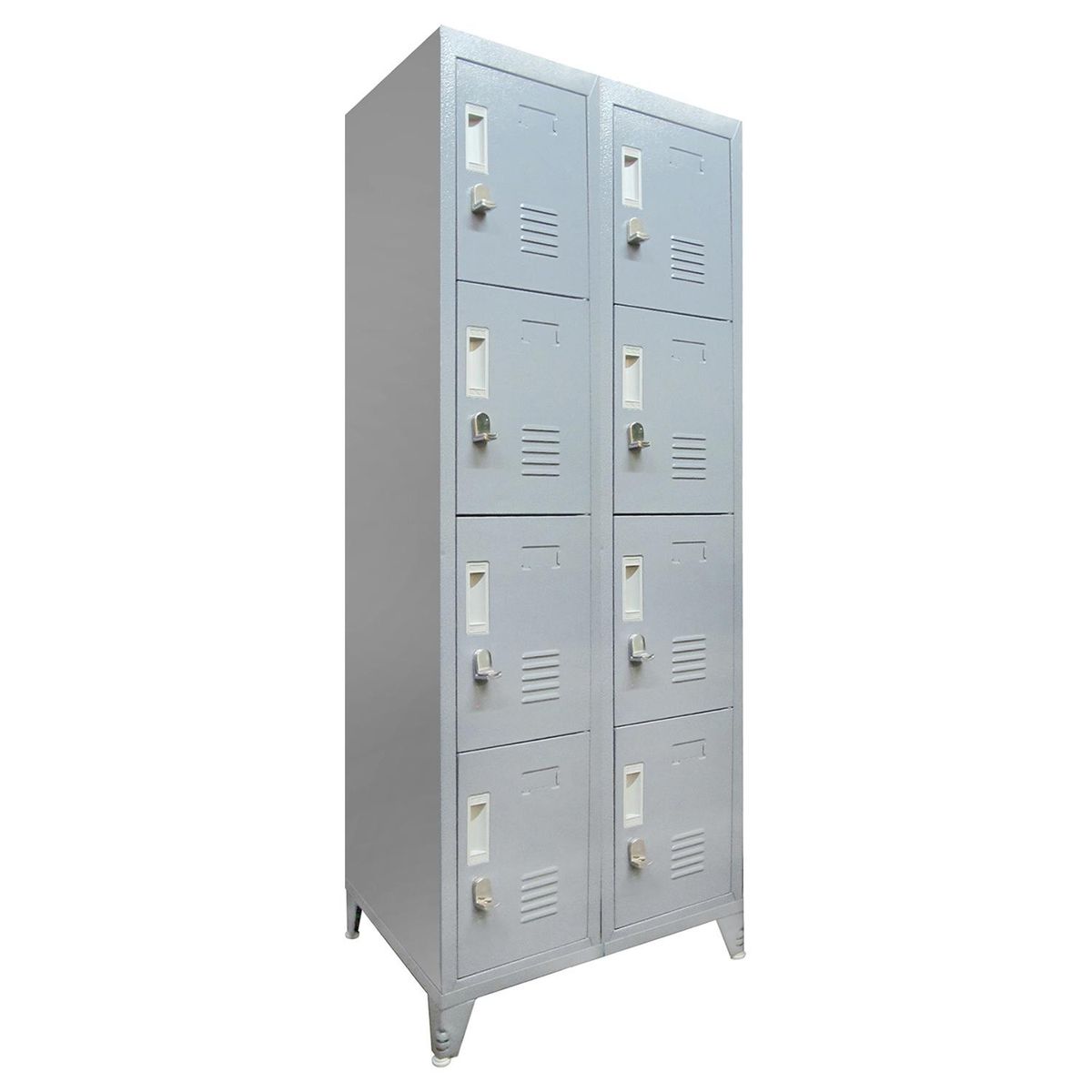 MALETEK - Locker con Portacandado 8 Puerta(s) 50x166x56,5 cm Gris