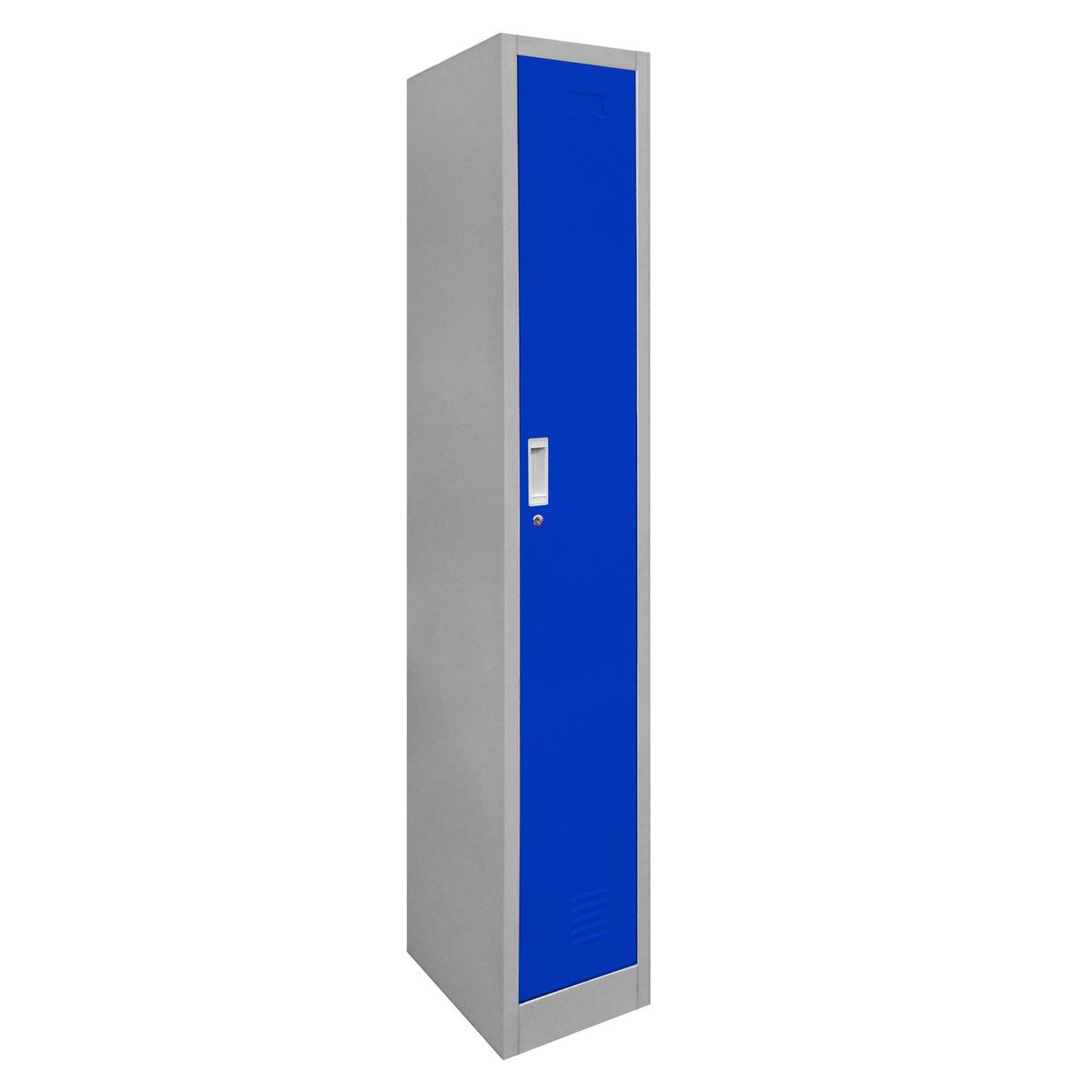 MALETEK - Locker de Oficina con Llave 1 Puerta(s) 50x166x29 cm Gris