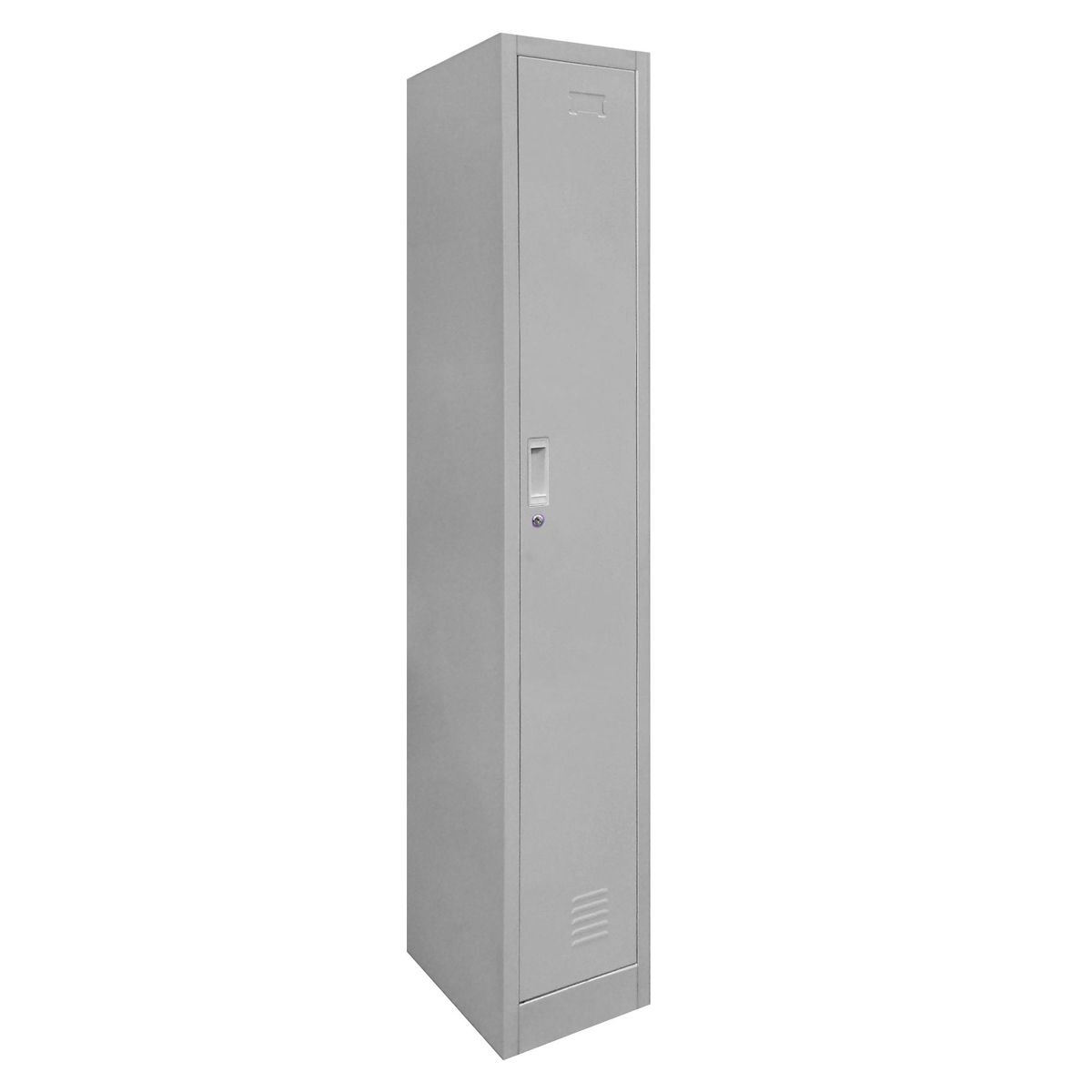 MALETEK - Locker de Oficina con Llave 1 Puerta(s) 50x166x29 cm Gris