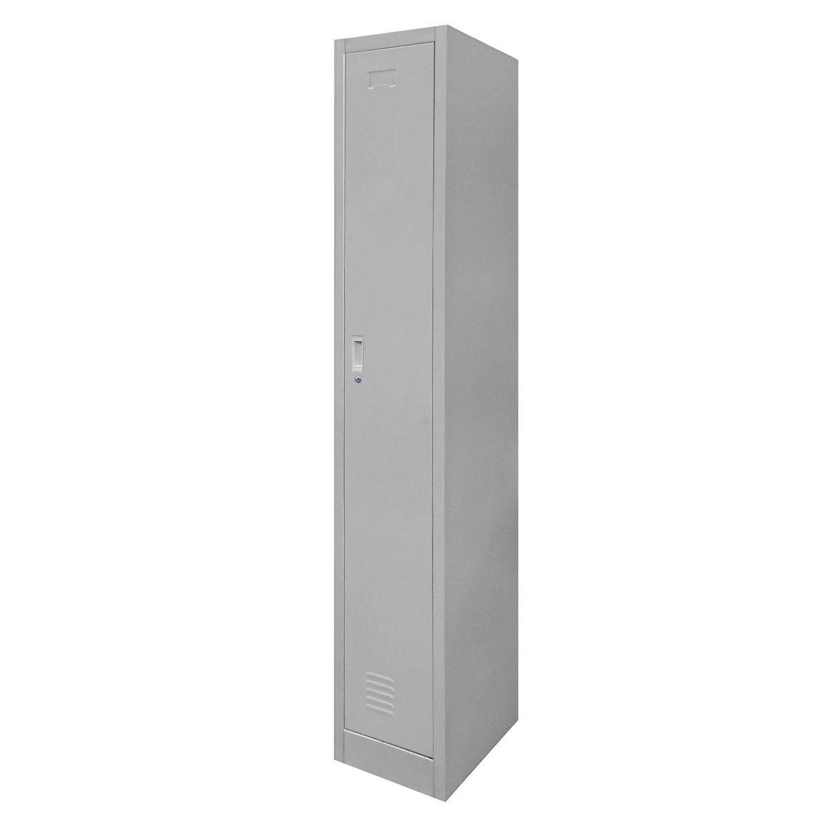 MALETEK - Locker de Oficina con Llave 1 Puerta(s) 50x166x29 cm Gris