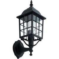 Farol de muro 60 W negro