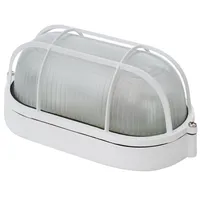 Tortuga de muro exterior 60 W blanco