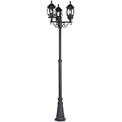 CASA BONITA - Farol de Pie Dalia 100 W IP44 lm Luz Cálida o fría