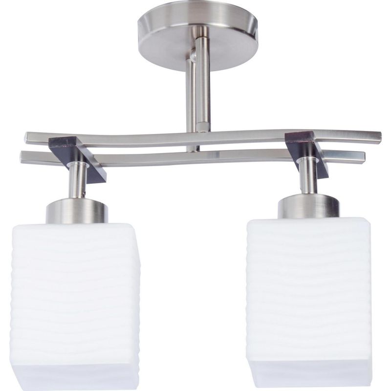CASA BONITA - Lámpara de techo 2 luces 60 W