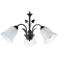 Lámpara Colgante Leaf Metal Negro