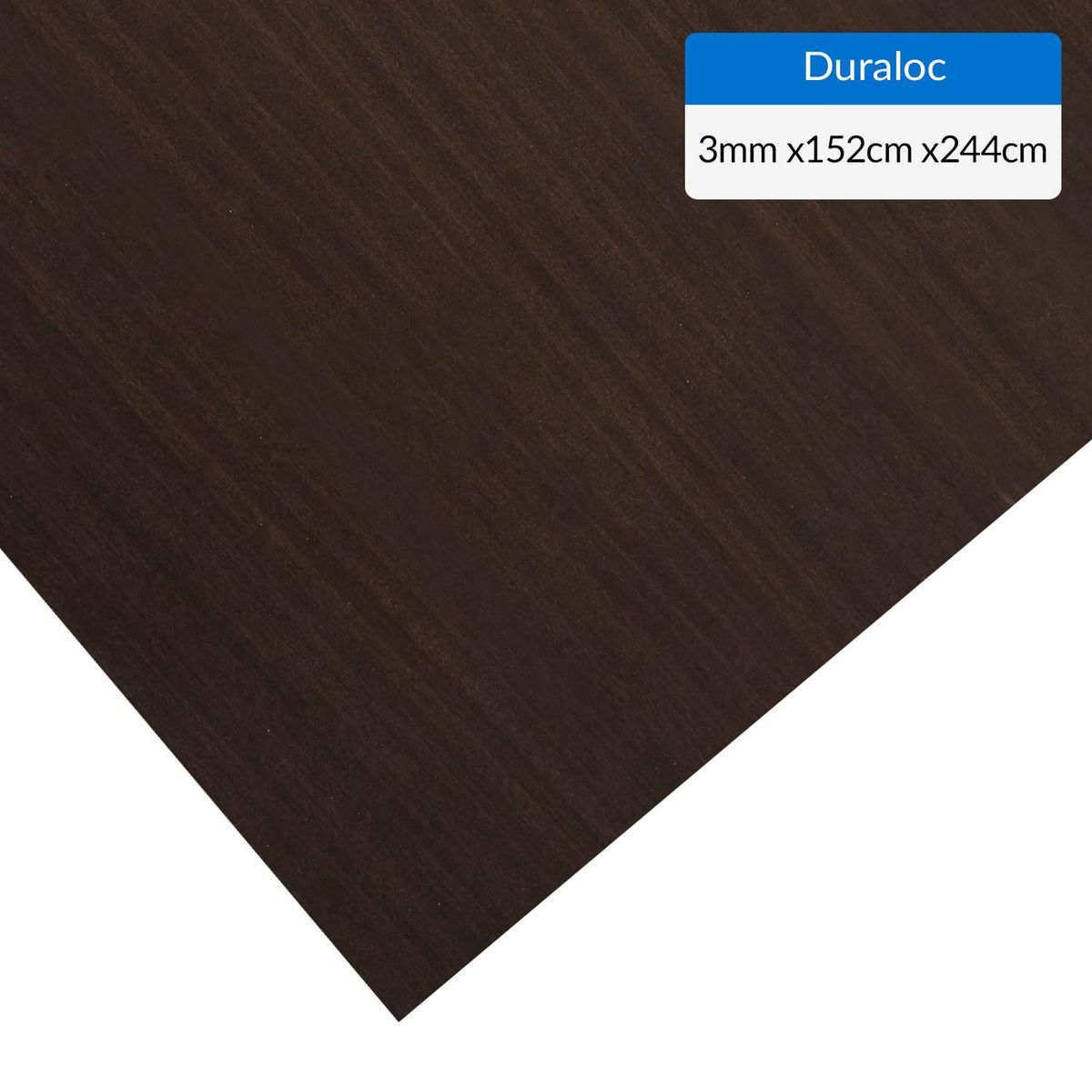 ARAUCO - Durolac Coigue Chocolate 3 mm 152 x 244 cm