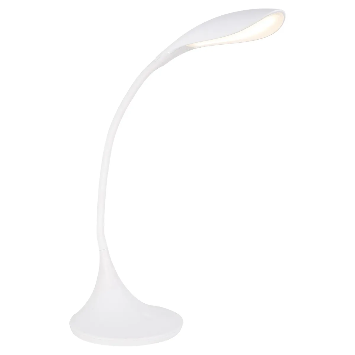 CASA BONITA - Lámpara de Escritorio Cobra Blanco 17x37.5 cm