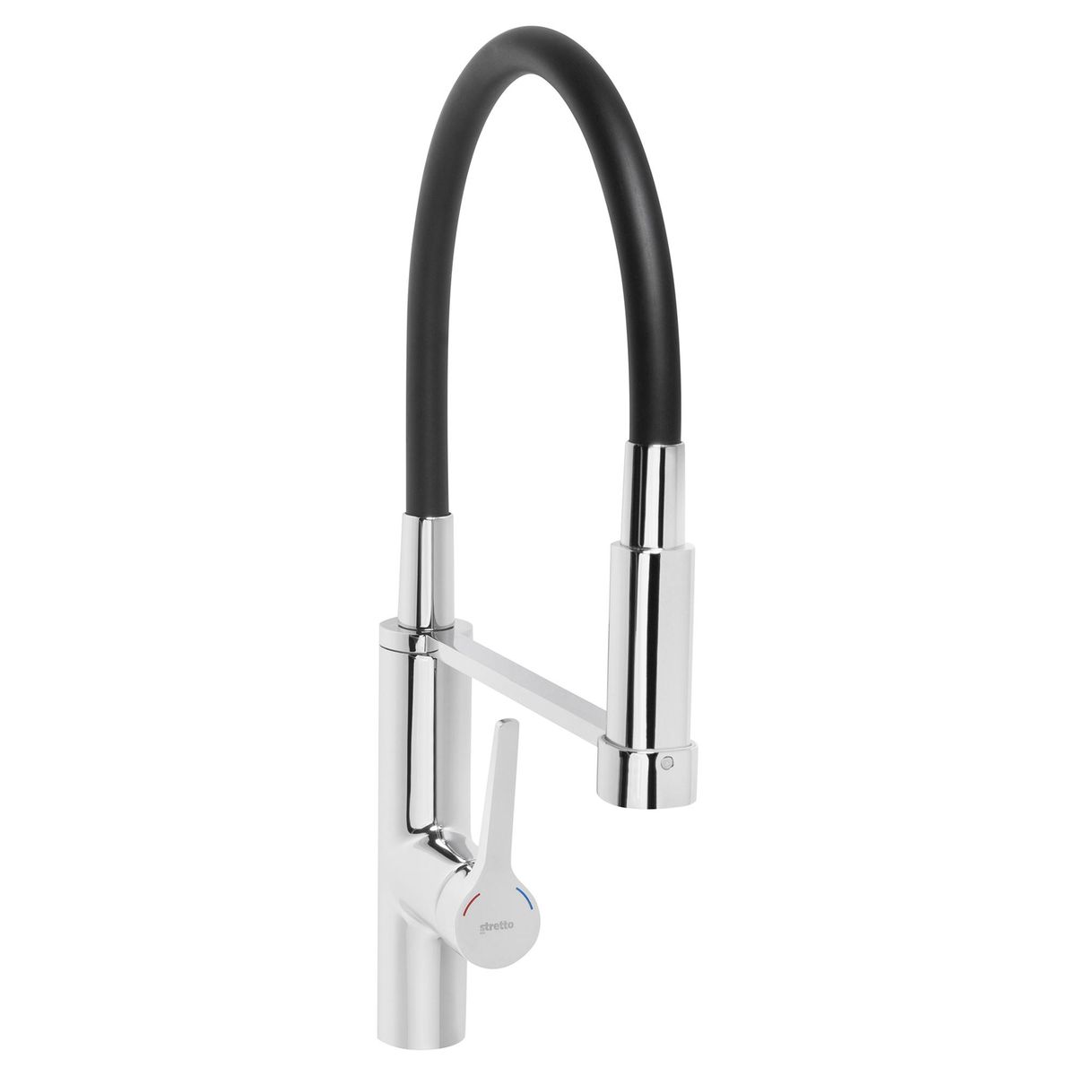 STRETTO - Monomando para Lavaplatos Móvil Exo Cromo