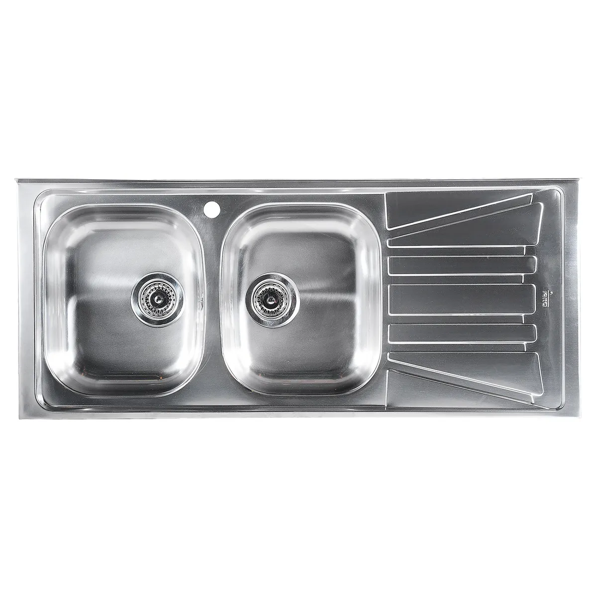 TEKA - Lavaplatos Sobreponer Derecho 2 Cubeta(s) 120x15.5x50 cm Acero inoxidable